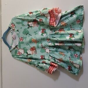 Pete & Lucy Christmas Treats Dress Size 4T